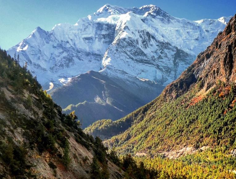 Annapurna III above Manang Valley