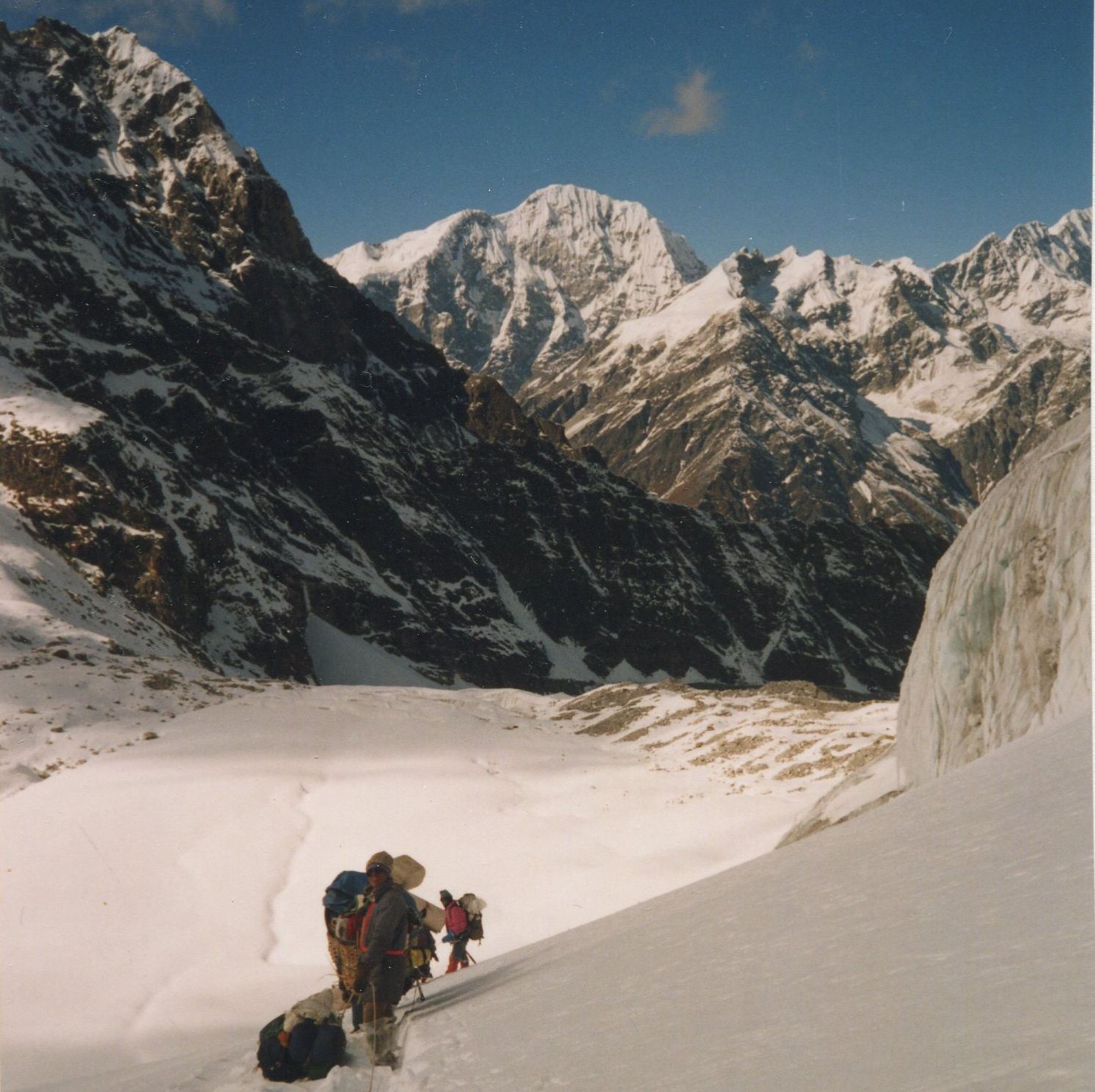 Shalbachum in Langtang Himal on descent from Tilman's Pass