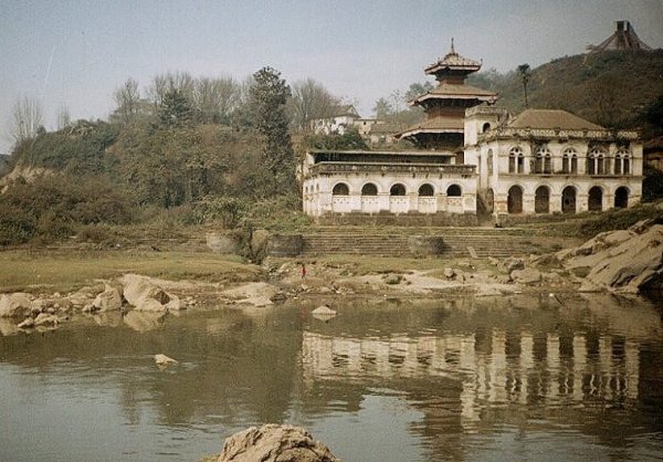 Temple at Chobhar Gorge outside Kathmandu