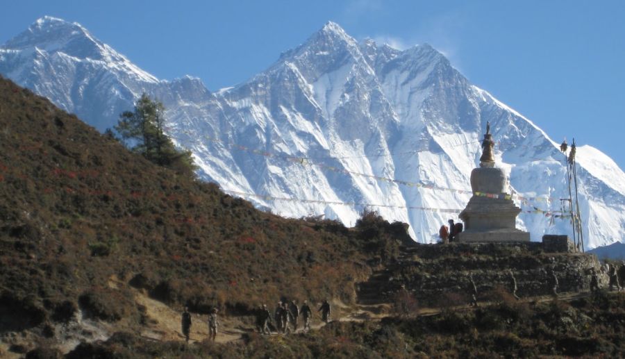 Everest and Lhotse