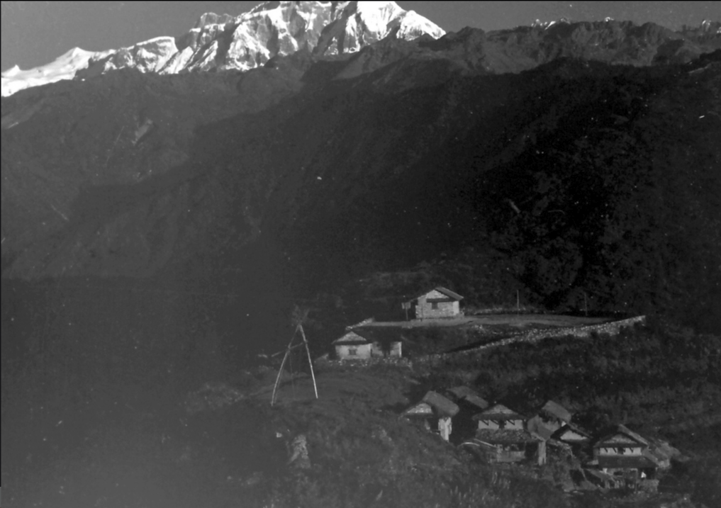 Lamjung Himal from Siklis