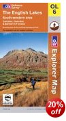 The English Lakes - SW Area - OS Explorer Map