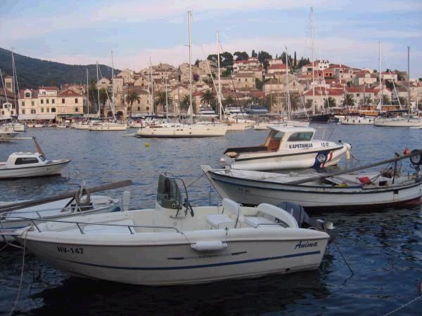 Hvar Island on Dalmatian Coast of Croatia