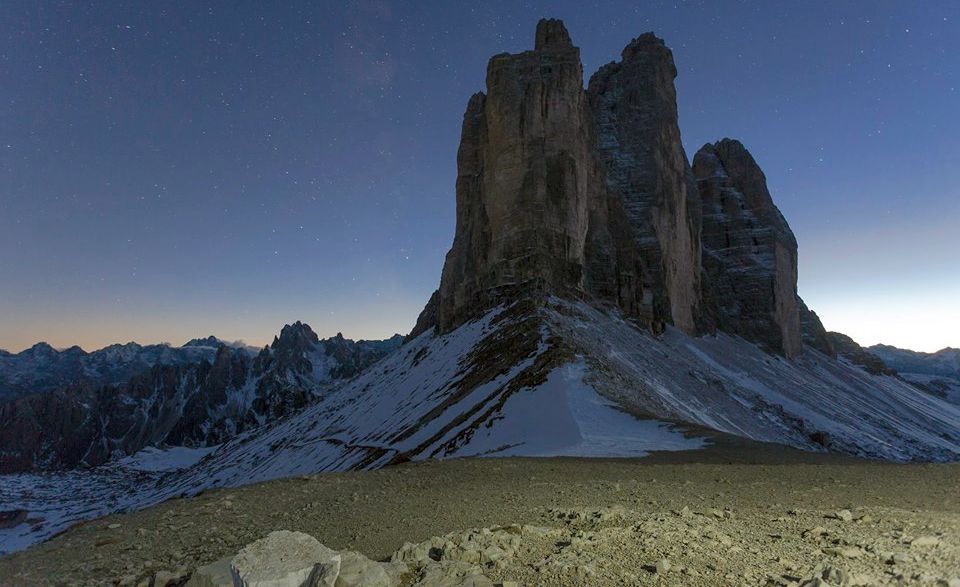 Drei Zinnen ( Cima Grande di Lavaredo ) in the Italian Dolomites