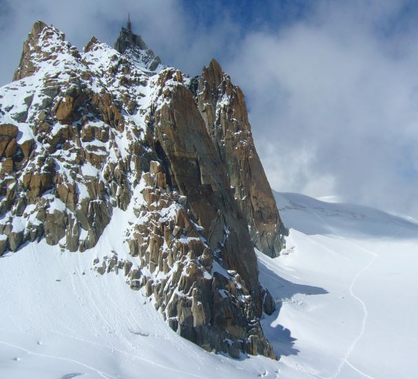 Aiguille du Midi above Chamonix