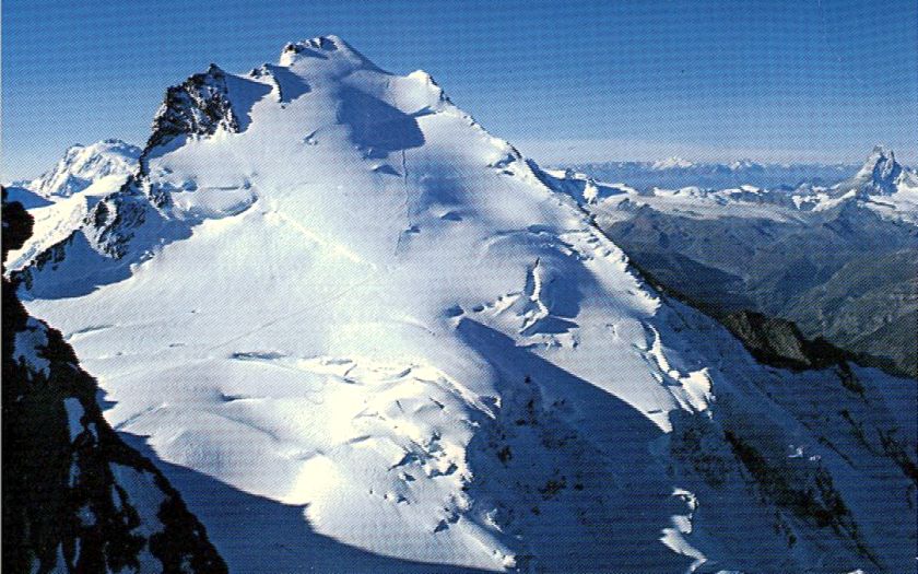 Photo Gallery of the Dom de Miscabel in the Zermatt region of the Swiss Alps