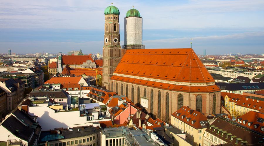 Frauenkirche in Munich in Bavaria in Germany