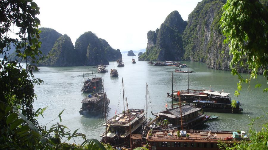 Halong Bay in Northern Vietnam