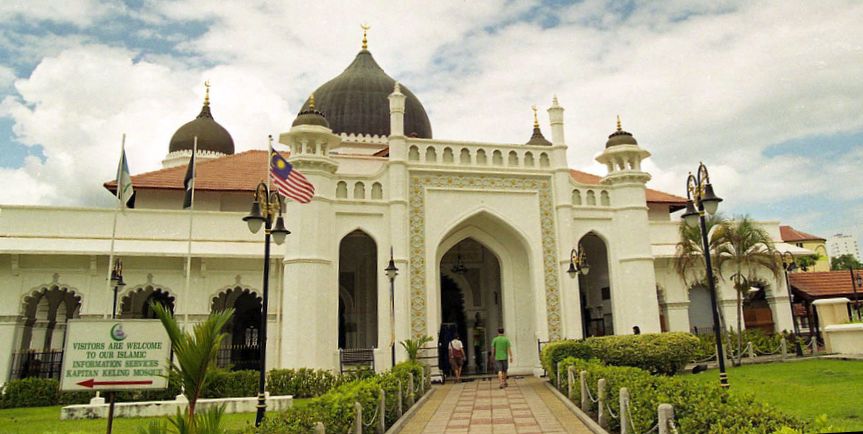 Kapitan Kling Mosque in Georgetown on Pulau Penang