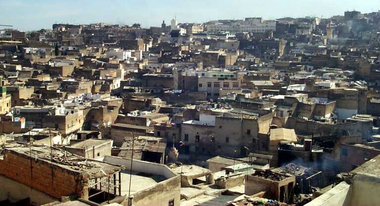 Medina in Fez in Morocco