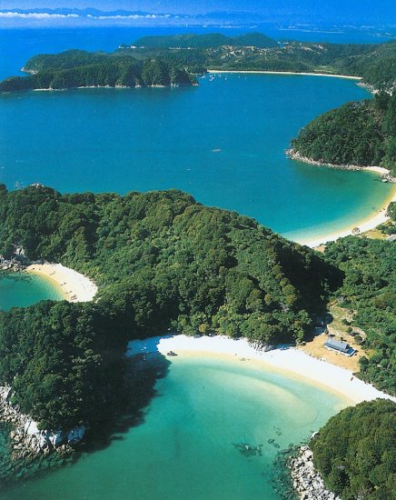 Abel Tasman National Park in the South Island of New Zealand