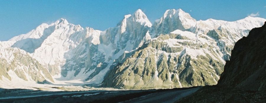 The Seven Thousanders - Kunyang Chhish ( 7852m ) in the Karakorum Mountains of Pakistan