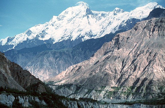 The Seven Thousanders - Rakaposhi ( 7788m ) in the Karakorum Mountains of Pakistan