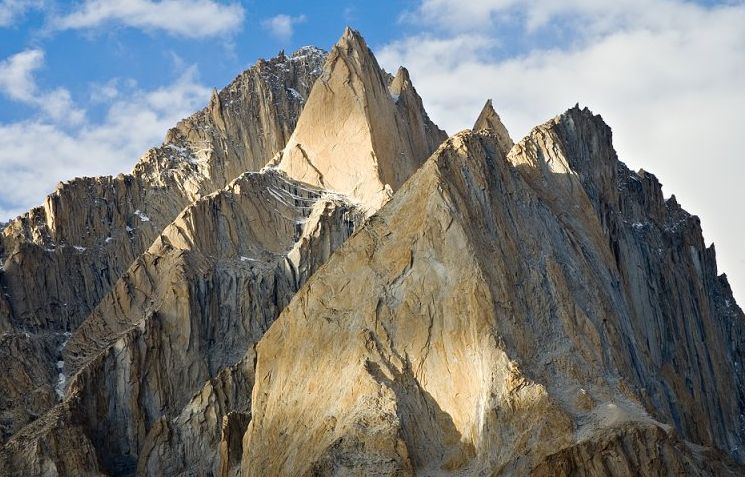 Trango Towers in the Baltora Region of the Pakistan Karakorum