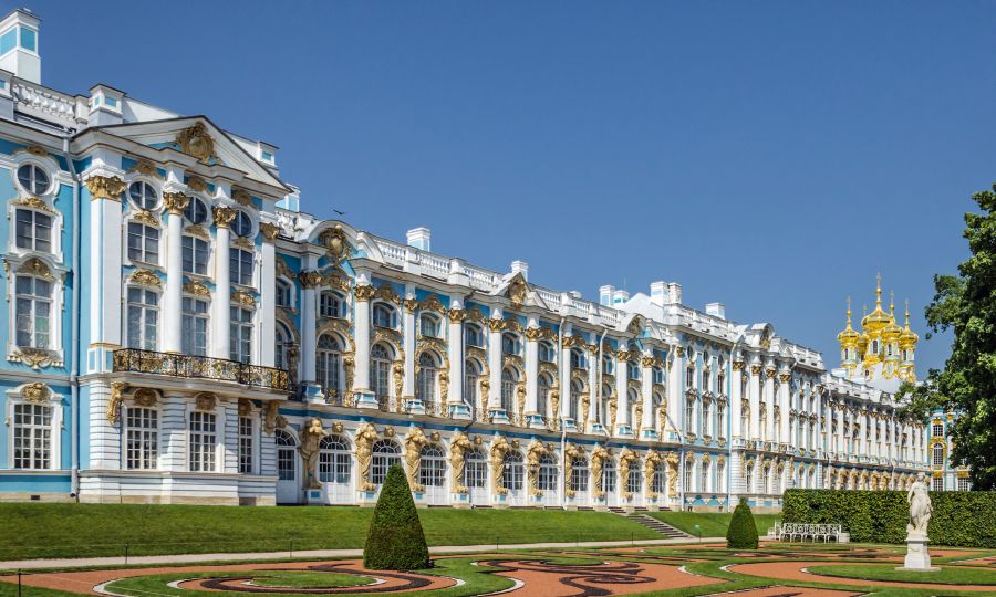 Catherine Palace in St Petersburg