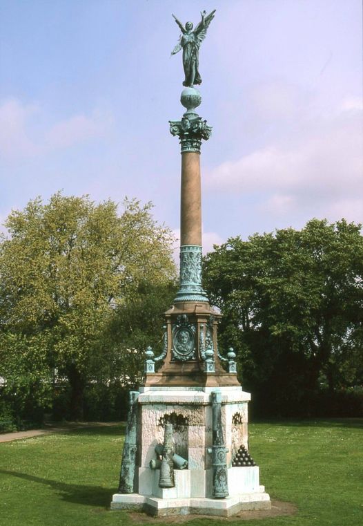 Ivar Huitfeldt Column in Copenhagen, Capital City of Denmark