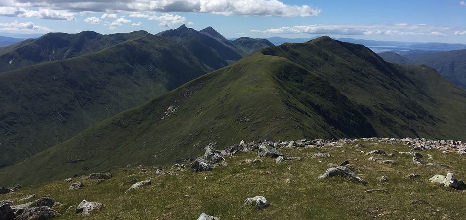 Cruachan Ridge from Beinn Eunaich