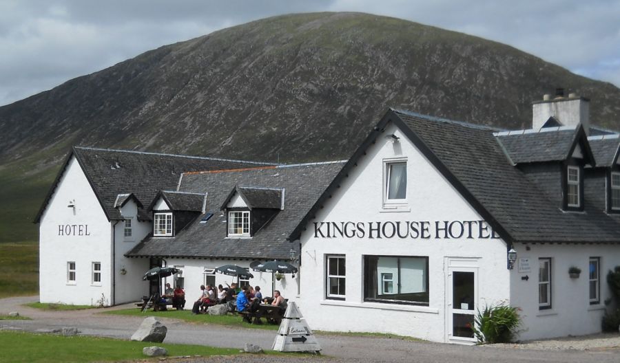 Beinn a Chrulaiste above Kings House Hotel