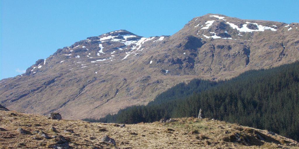 Stob Garbh and Stob Coire Bhuidhe