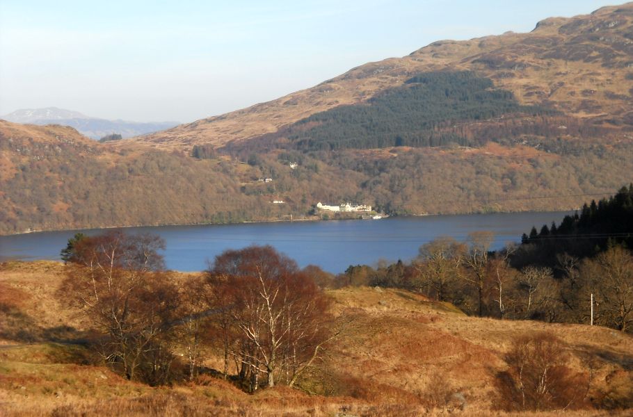 Inversnaid across Loch Lomond