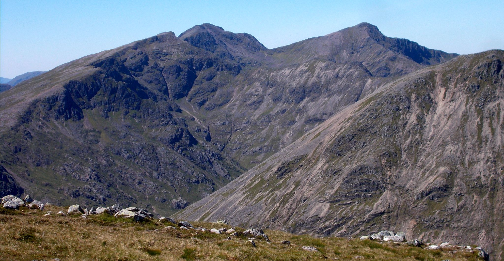 Bidean nam Bian from Stob na Broige