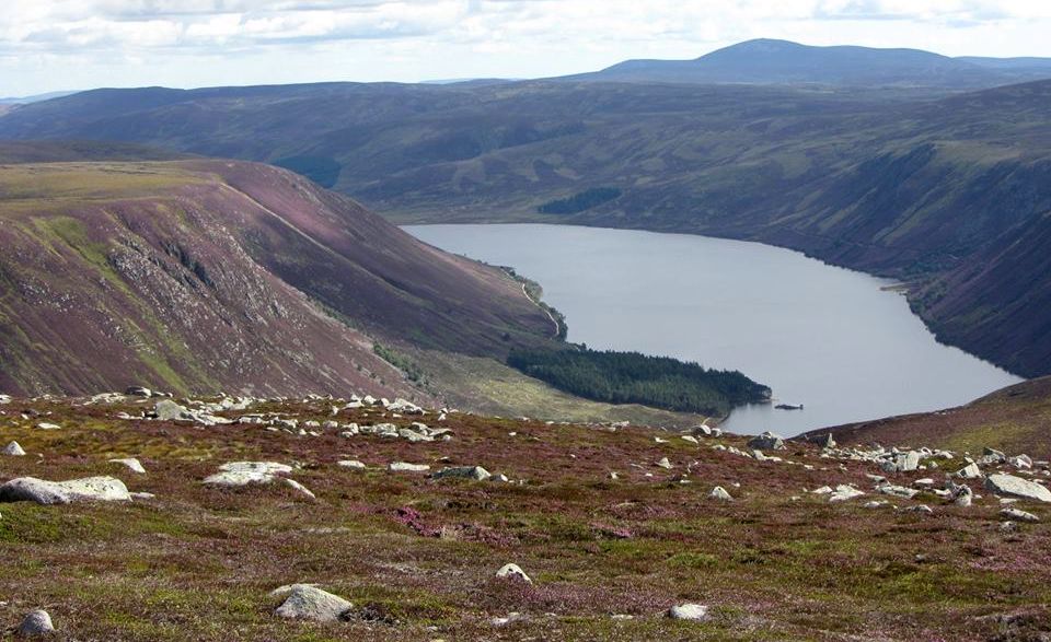 Loch Muik beneath Lochnagar