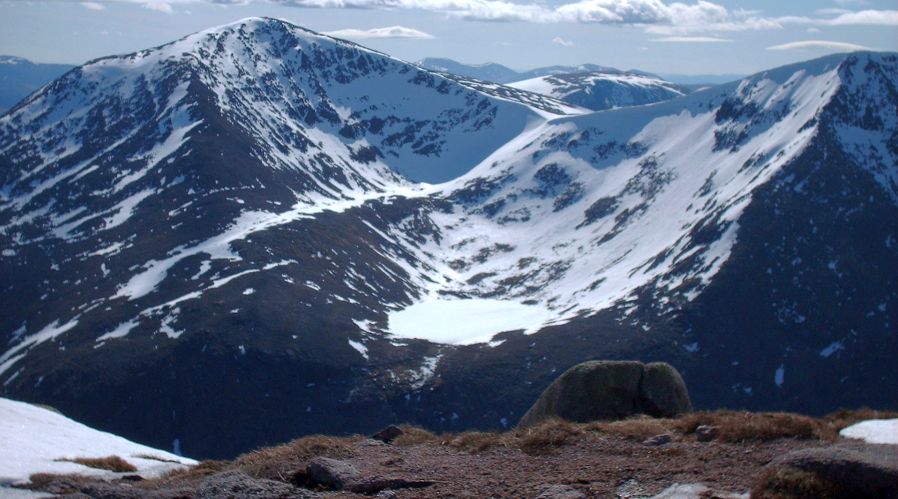 Cairntoul in the Cairngorm Mountains of Scotland