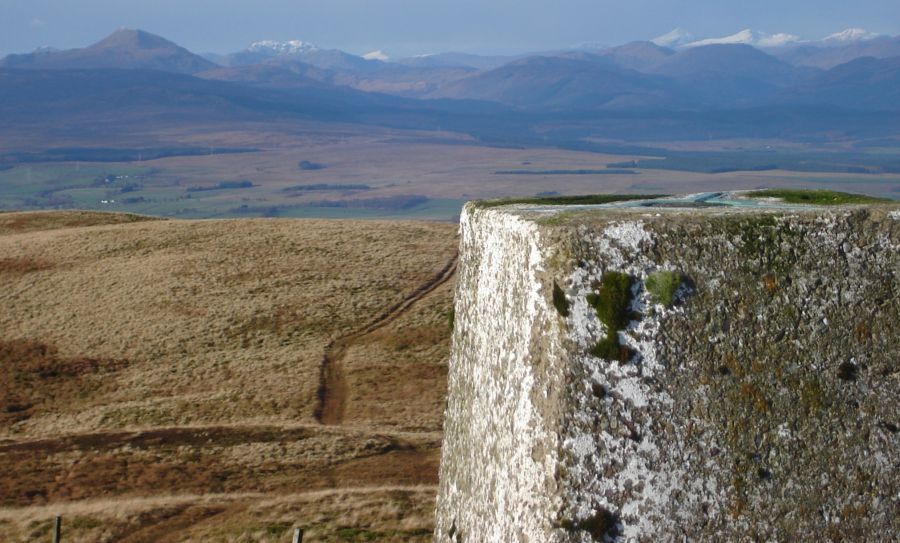 Ben Lomond from Earl's Seat in the Campsie Fells