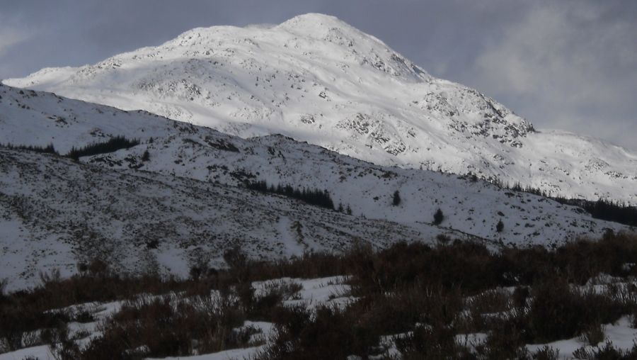 Ben Venue from Craigmore above Aberfoyle