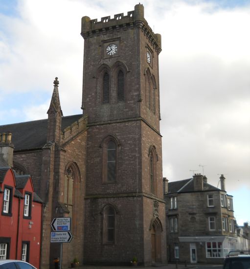 Kilmadock Parish Church in Doune Village