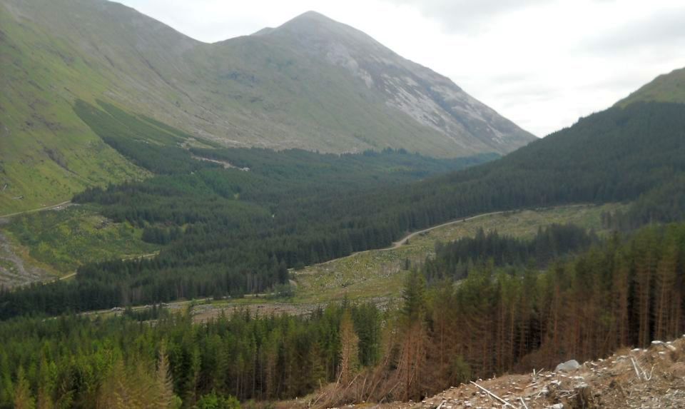 Beinn a' Bheithir from Glen Duror