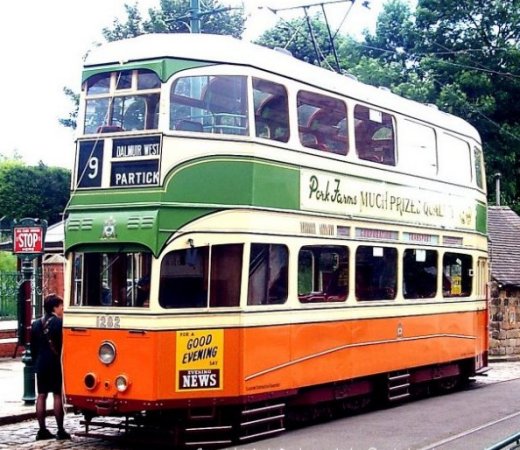 Glasgow Corporation tramcar