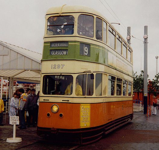 Glasgow Corporation tramcar