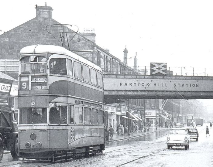 Glasgow Corporation tramcar c1960