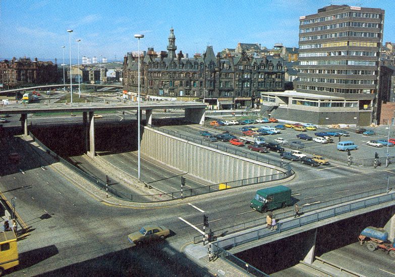 Charing Cross in Glasgow , Scotland