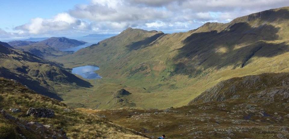 Inverie Bay from Luinne Bheinn