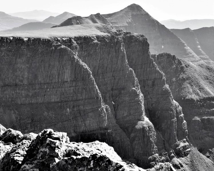 Buttresses of Beinn Eighe in Torridon Region of NW Scotland