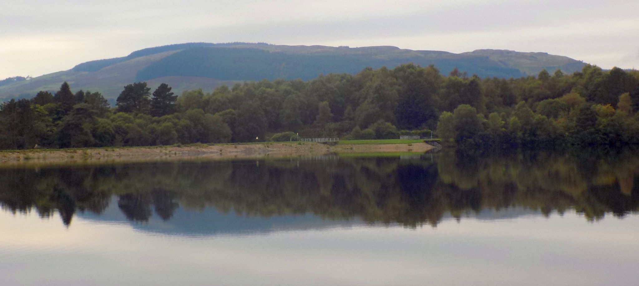 Kilpatrick Hills from Mugdock Reservoir