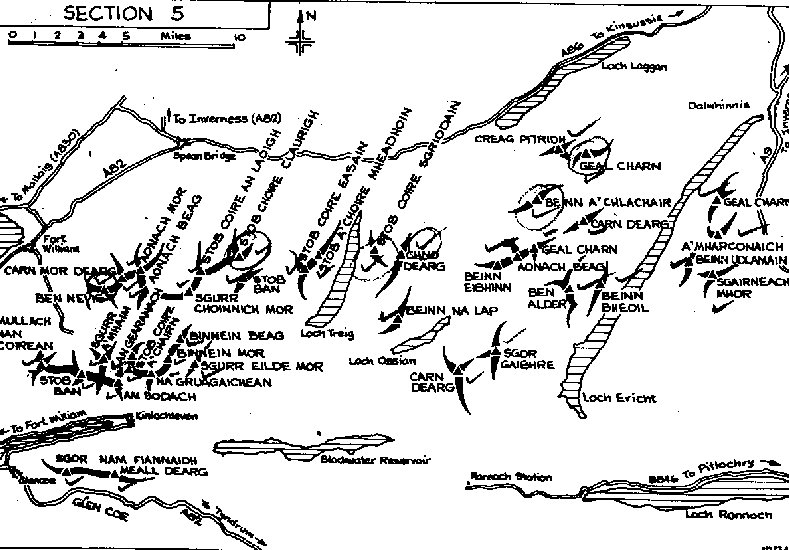 Munros of the Ben Nevis Region