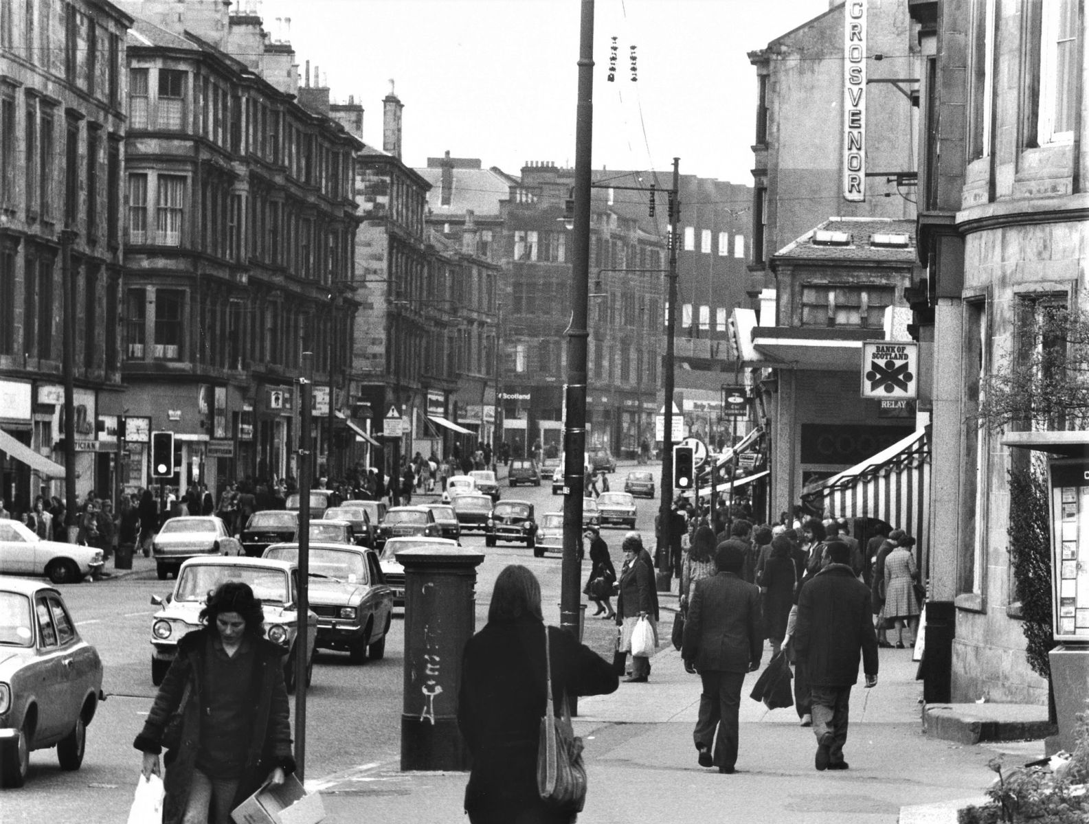 Byres Road in 1976