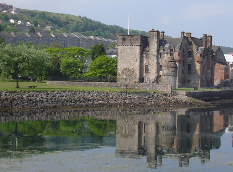 Newark Castle at Port Glasgow