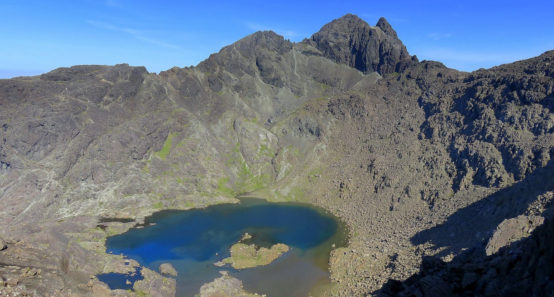 Skye Ridge - Sgurr Alasdair above Coire Lagan