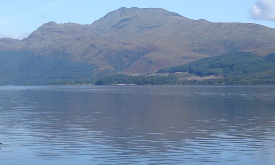 Ben Lomond above Loch Lomond