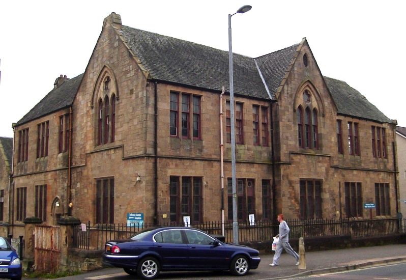 Tollcross Centre Building near Tollcross Park