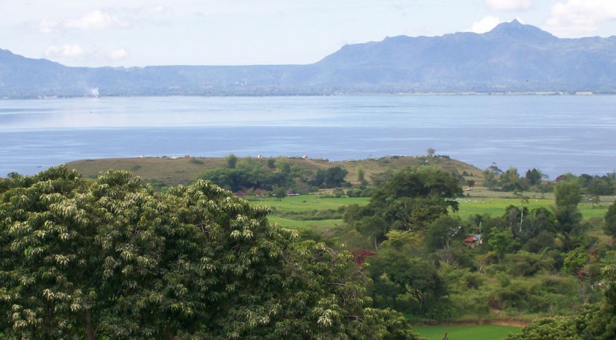 Pulau Samosir in Lake Toba, Sumatra