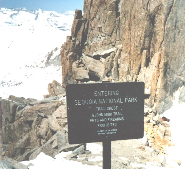 On the Crest of the Sierra Nevada