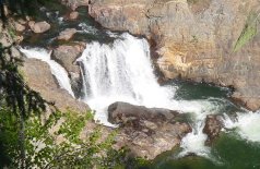 Moyes Falls, Idaho, USA