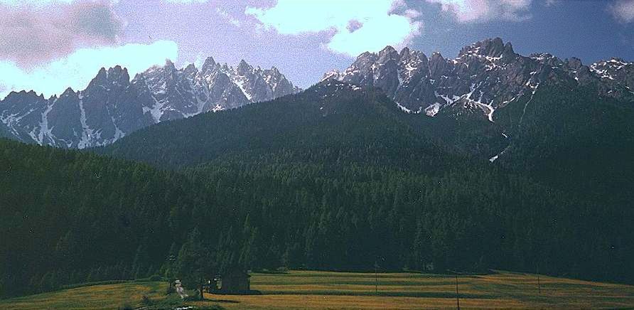 Lienzer Dolomites in Southern Austria