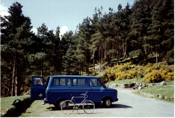 Bicycle at roadhead