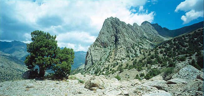 Fann Mountains ( Pamiro-Alai ) of Tadjikistan, Central Asia